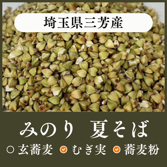 埼玉県三芳産　みのり（夏そば）