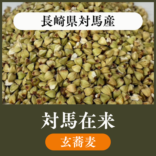 【玄蕎麦10kg・22.5kg】長崎県対馬産　対馬在来