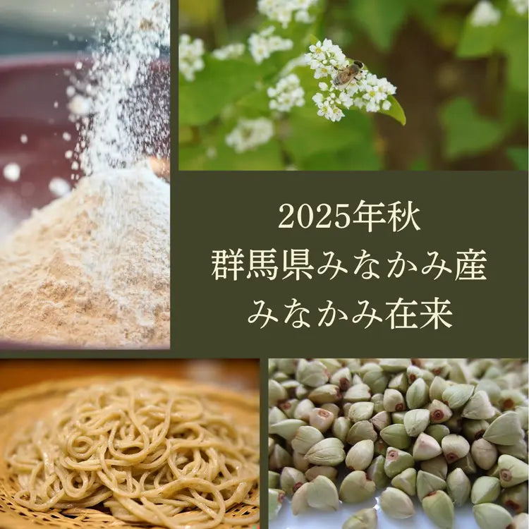 【玄蕎麦1袋20kg】群馬県みなかみ産　みなかみ在来（秋そば）